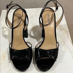 Michael Kors Black Patent Heels